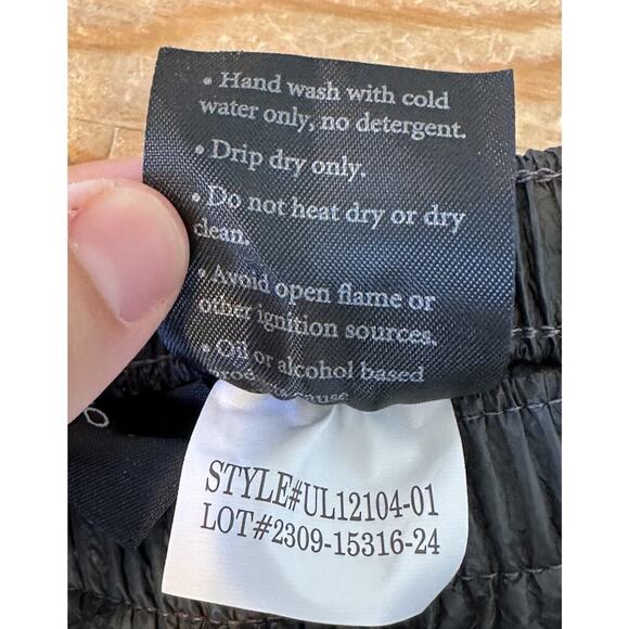 Frogg Toggs Rain Suit Jacket And Pants Set Size Medium Men’s Black - Picture 12 of 16